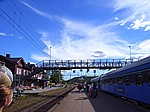 Der Connex-Zug brachte uns von Boden hierher.
